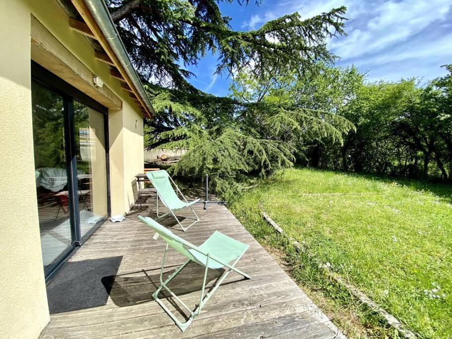 La Lande - Petite Maison Avec Jardin Vendat Buitenkant foto